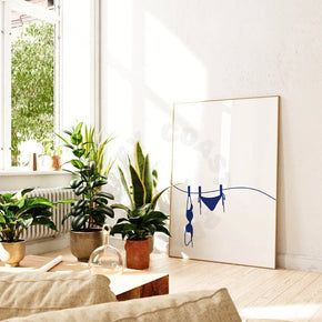 Bikini Endless Summer Navy Blue Print