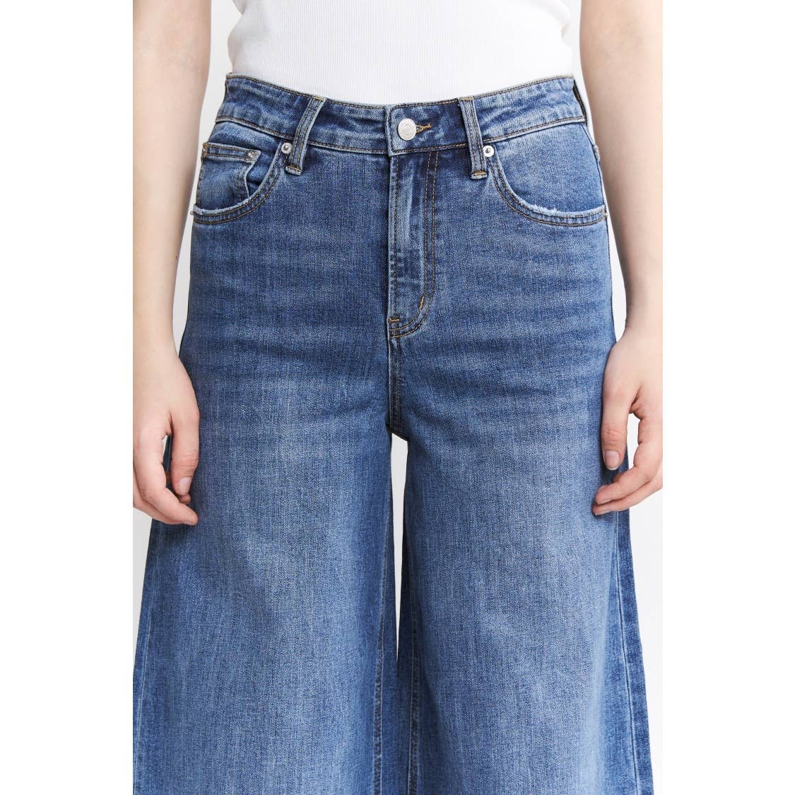 Super High Wide Leg Slouchy Wash