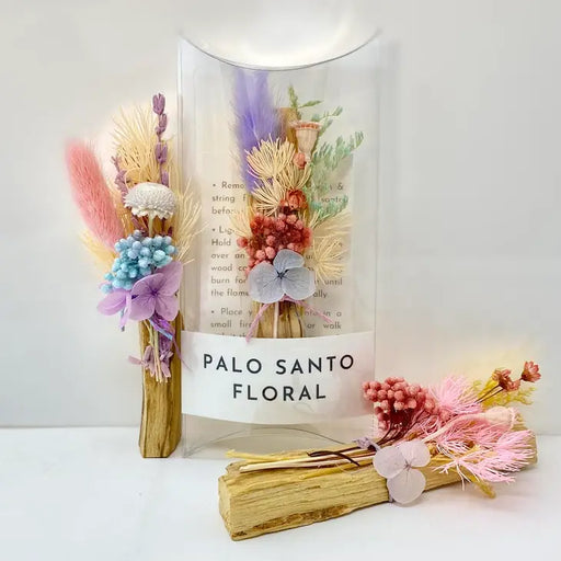 Pastel Floral Palo Santo