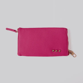 Fuchsia 2-in-1 Glasses Case Holder