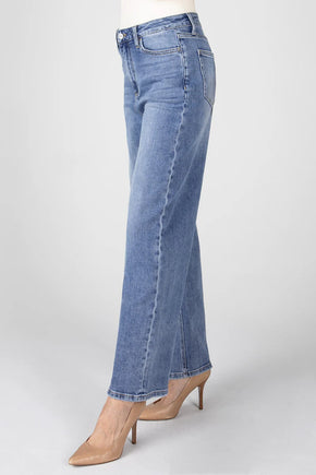 Super High Rise Wide Leg Jean