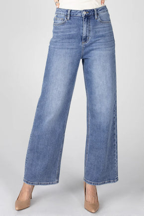 Super High Rise Wide Leg Jean