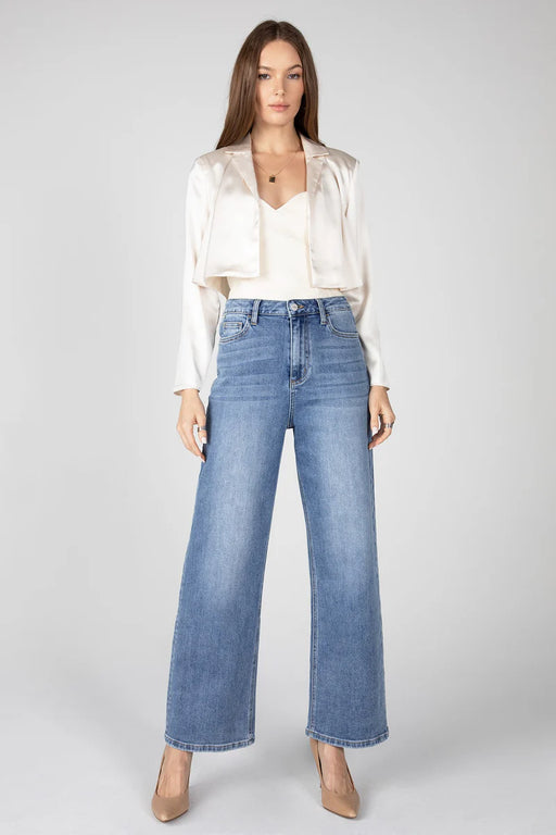 Super High Rise Wide Leg Jean