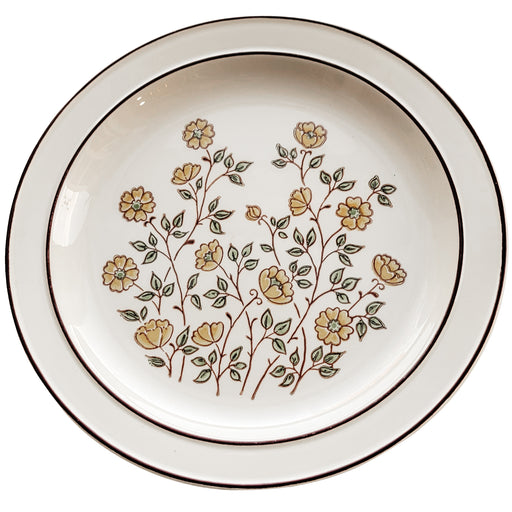 Vintage Yellow Flower Plate