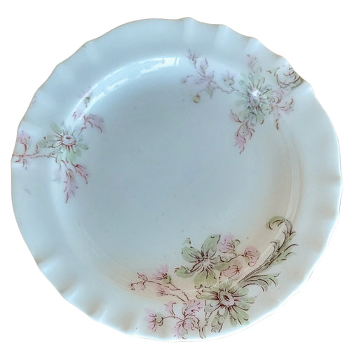 Small Vintage Flowery Plate