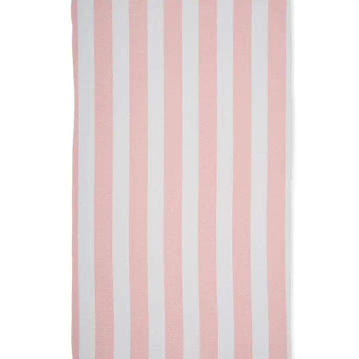 Geometry Summer Bold Pink Tea Towel