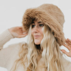 Faux Fur Bucket Hat