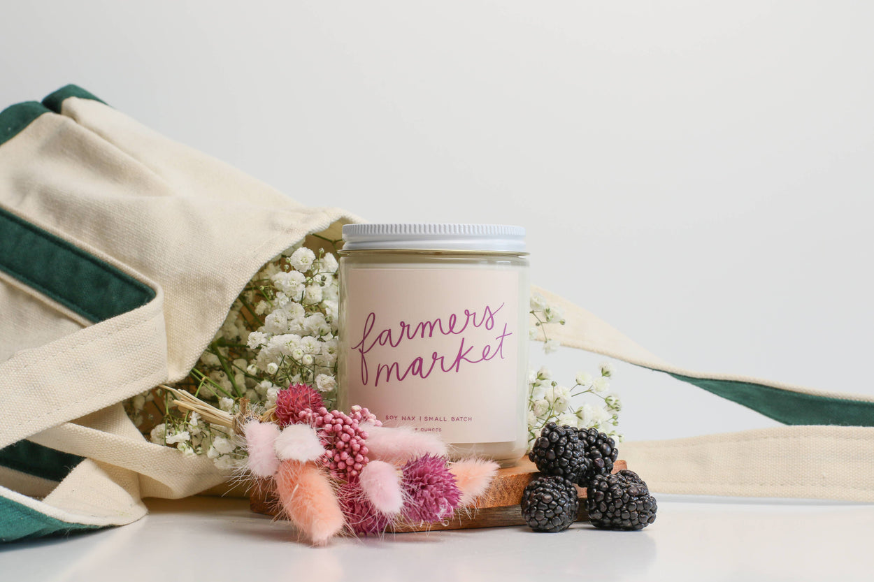 Farmer's Market Soy Wax Candle