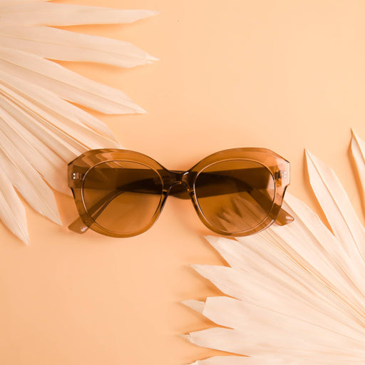 Tan Donna Sunglasses