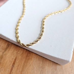 20" Luxe Gold Rope Chain