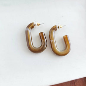 Brown Joanna Hoops