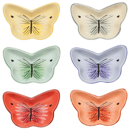 Morning Meadow Butterfly Shaped Pinch Bowl