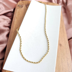 20" Luxe Gold Rope Chain