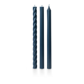 Blue Assorted Candle Tapers