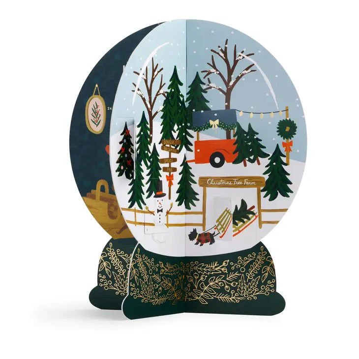 Snow Globe Advent Calendar