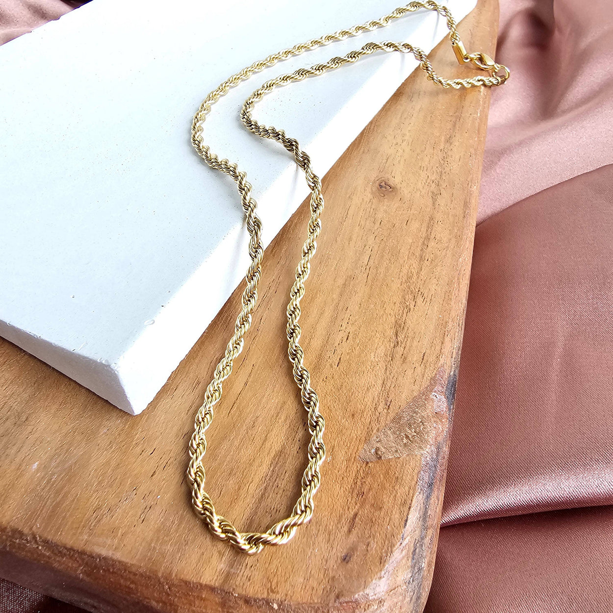 20" Luxe Gold Rope Chain