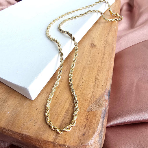 20" Luxe Gold Rope Chain