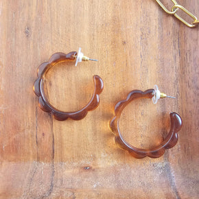Amber Scarlett Hoops