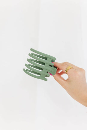 Blue 5 Prong Claw Clip