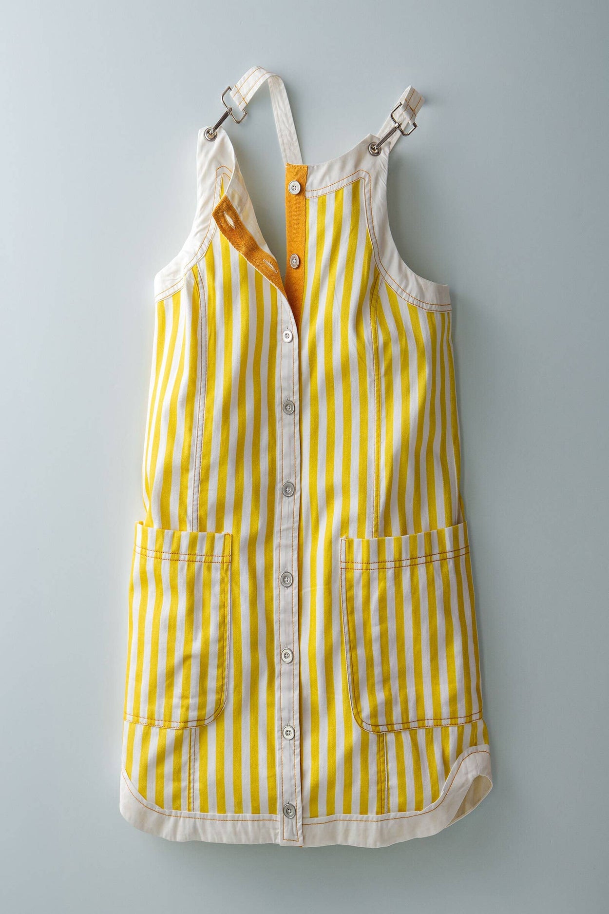 Sunshine Stripe Overall Dress