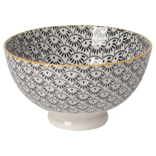 Dotted Scallop Stamped Bowl