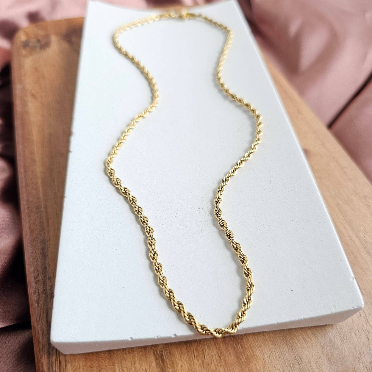 20" Luxe Gold Rope Chain