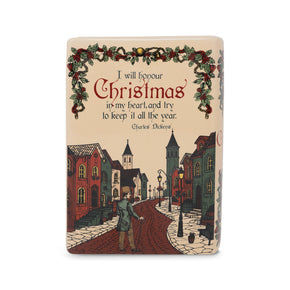 A Christmas Carol Large Book Vase