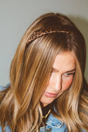 Cheetah Patterned Headband