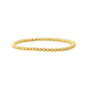 Gold Beaded Bracelet: Gold Bead Only