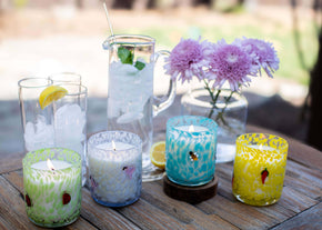 Golden Paloma Yellow Pepper Confetti Candle