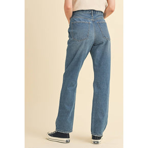 Straight Denim Pants