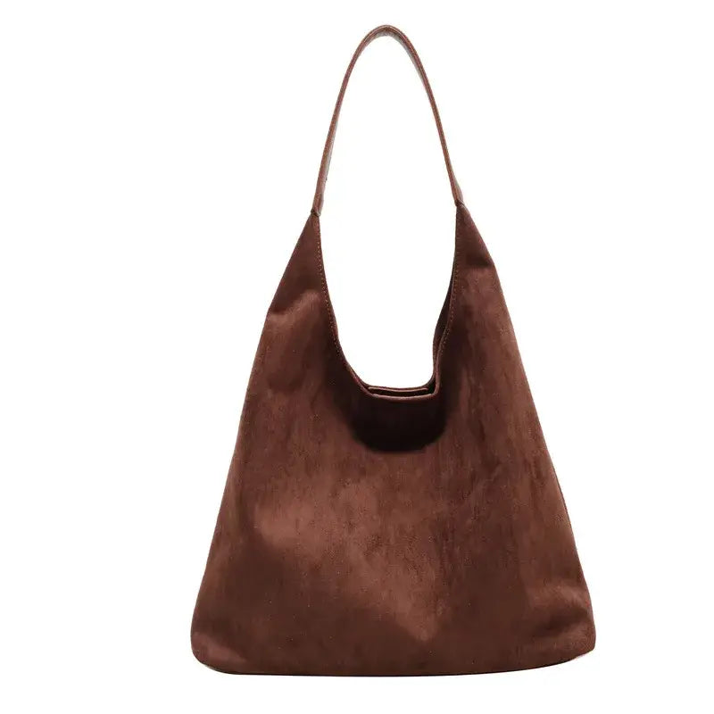 Vegan Suede Shoulder Bags
