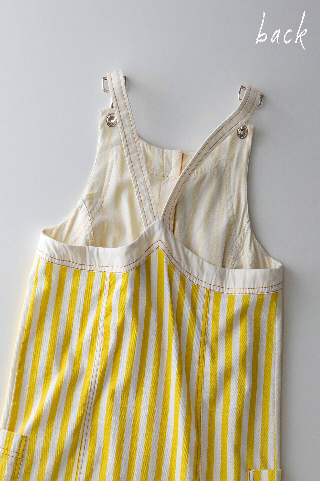 Sunshine Stripe Overall Dress