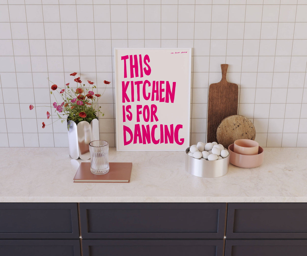 This Kitchen Is For Dancing Print