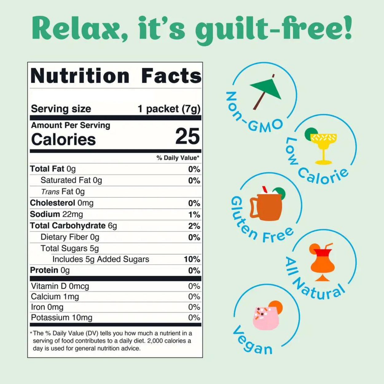 Classic Margarita Cocktail Mocktail Mixer