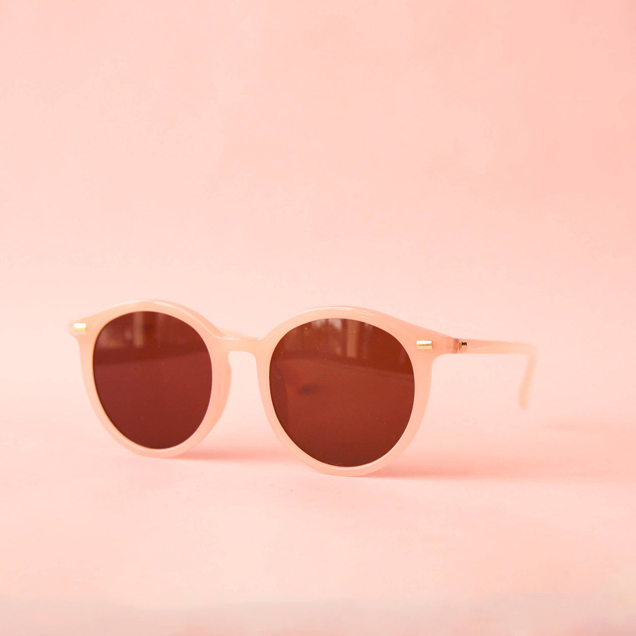 Pink Round Sunglasses