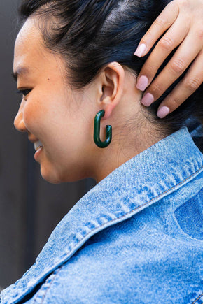 Forest Green Joanna Hoops