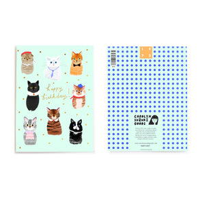 Party Cats Birthday Card