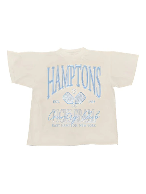 Hamptons Pickleball Oversized T-Shirt