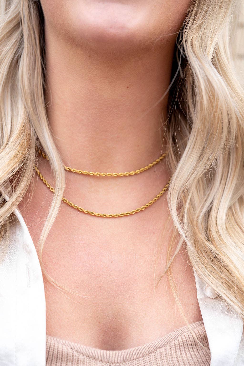 20" Luxe Gold Rope Chain