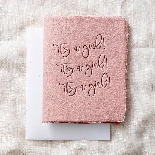 It's a Girl! Greeting Card