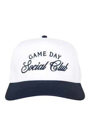 Black Game Day Social Club Two-Toned Vintage Hat