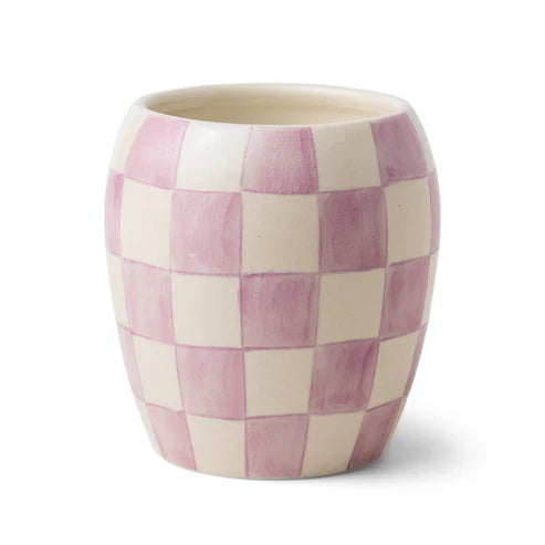 Lavender Mimosa Checkmate Candle