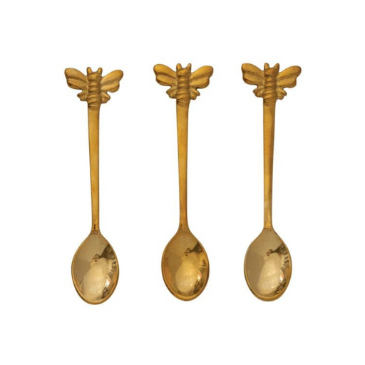 Brass Spoon With Bee
