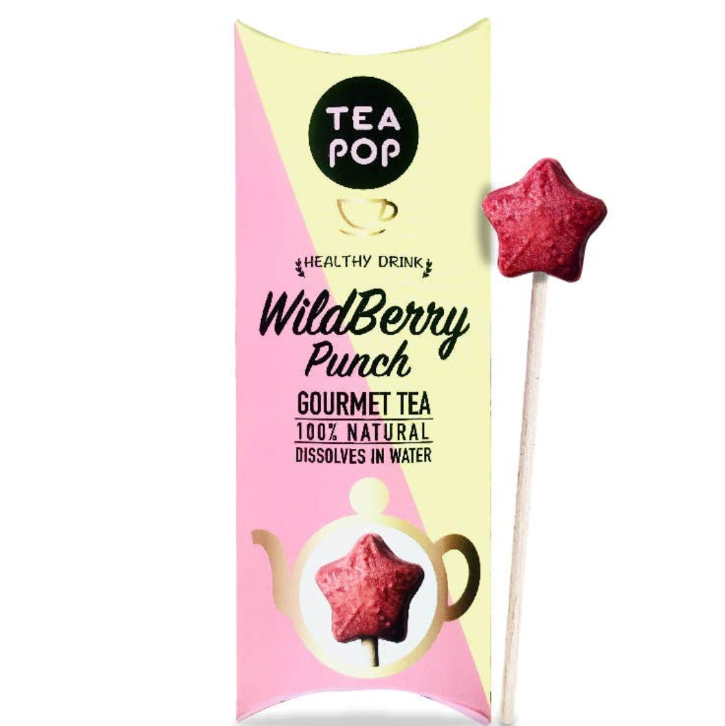 Wild Berry Punch Gourmet Tea On-A-Stick