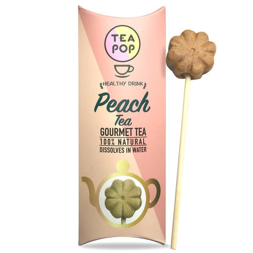 Peach Gourmet Tea On-A-Stick