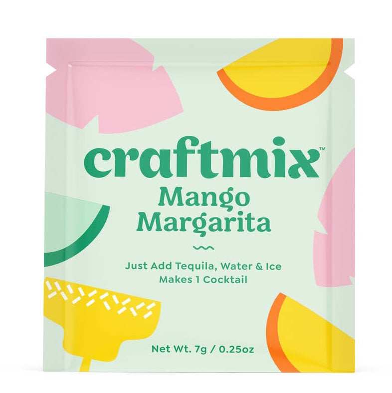 Mango Margarita Cocktail/Mocktail Drink Mixer Packet