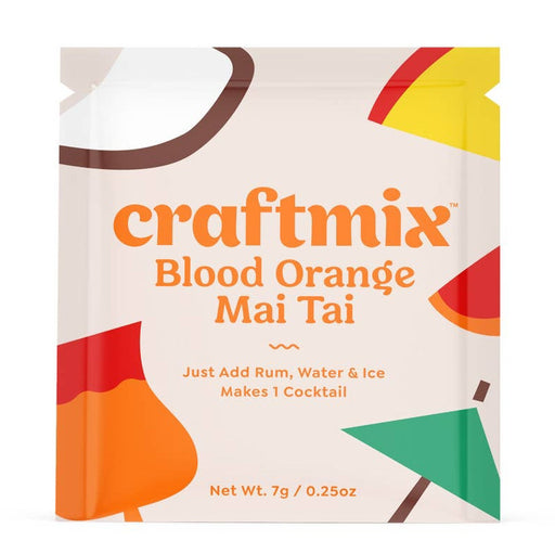Blood Orange Mai Tai Cocktail/Mocktail Drink Mixer Packet