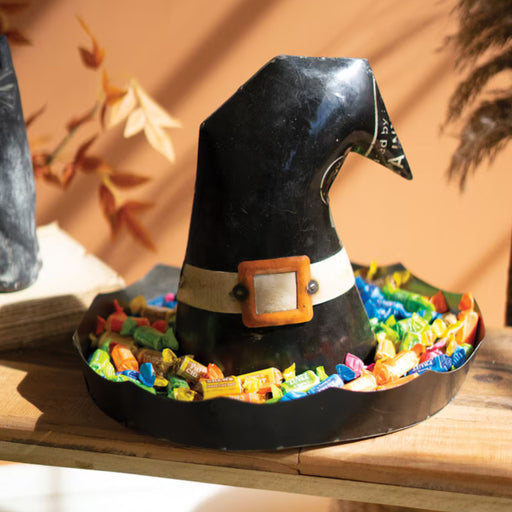 Recycled Iron Halloween Witch Hat