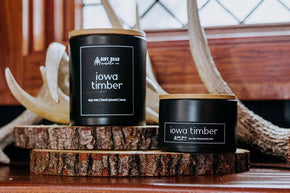 Dirt Road Iowa Timber Candle